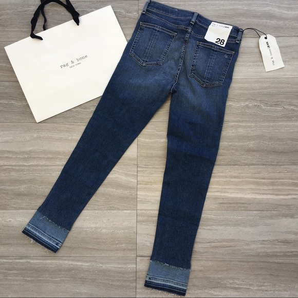 SOLD Rag & Bone Skinny Ankle Jeans! High rise - Picture 6 of 8
